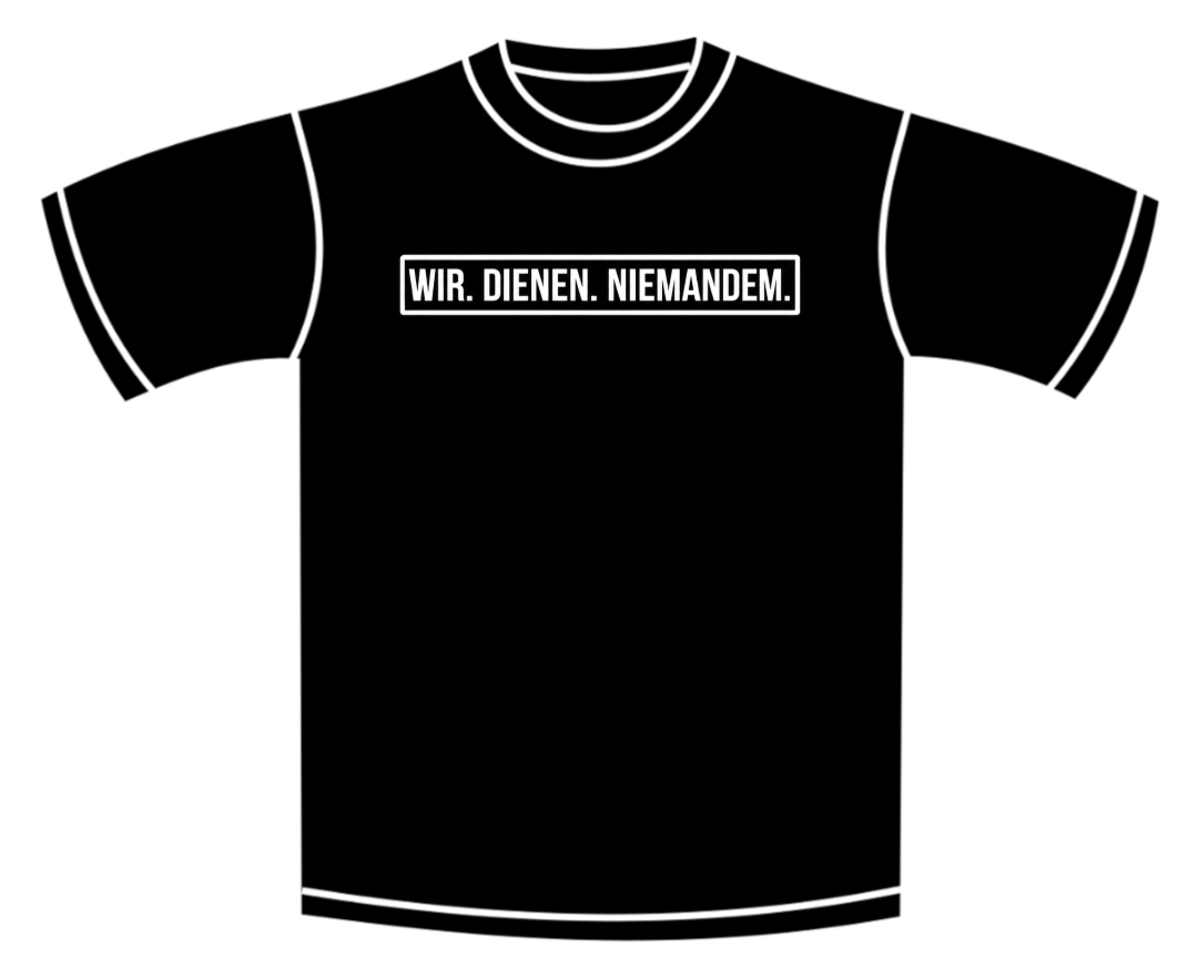 NIEMANDEM T-Shirt – Front only